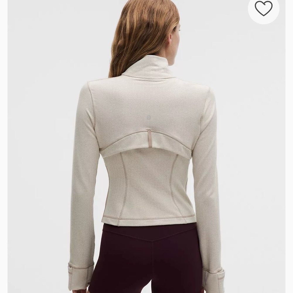 Authentic Lululemon Define Crop Jacket Nutmeg/Lig… - image 2